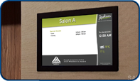 Meeting Room Screens at Radisson Admiral Harbourfront Toronto by Saturn Digital Media